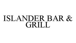 ISLANDER BAR & GRILL trademark
