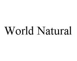 WORLD NATURAL trademark