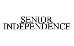 SENIOR INDEPENDENCE trademark