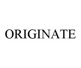ORIGINATE trademark