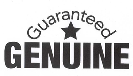 GUARANTEED GENUINE trademark