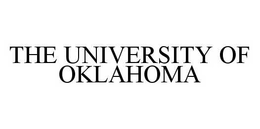 THE UNIVERSITY OF OKLAHOMA trademark
