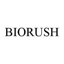 BIORUSH trademark