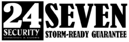 24 SEVEN SECURITY WINDOWS & DOORS STORM-READY GUARANTEE trademark