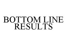 BOTTOM LINE RESULTS trademark