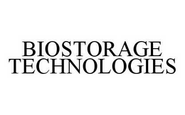 BIOSTORAGE TECHNOLOGIES trademark