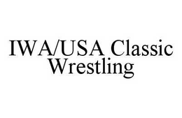 IWA/USA CLASSIC WRESTLING trademark