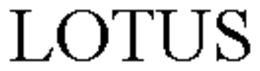 LOTUS trademark