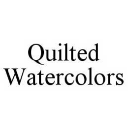 QUILTED WATERCOLORS trademark