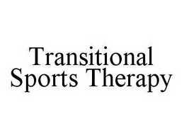 TRANSITIONAL SPORTS THERAPY trademark