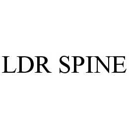 LDR SPINE trademark