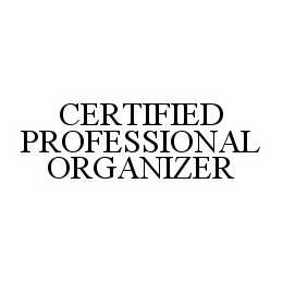 CERTIFIED PROFESSIONAL ORGANIZER trademark