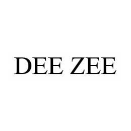 DEE ZEE trademark