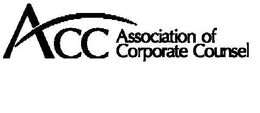 ACC ASSOCIATION OF CORPORATE COUNSEL trademark