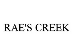 RAE'S CREEK trademark