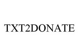 TXT2DONATE trademark