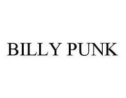 BILLY PUNK trademark