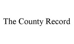 THE COUNTY RECORD trademark