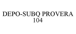 DEPO-SUBQ PROVERA 104 trademark