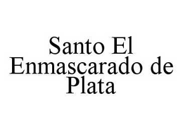 SANTO EL ENMASCARADO DE PLATA trademark