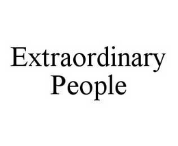 EXTRAORDINARY PEOPLE trademark