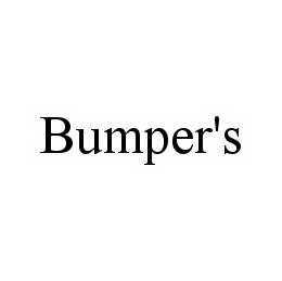 BUMPER'S trademark