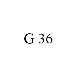 G 36 trademark