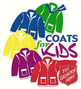 COATS FOR KIDS THE SALVATION ARMY trademark