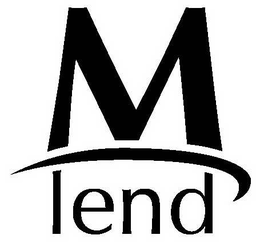 M LEND trademark
