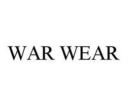 WAR WEAR trademark