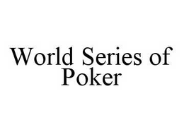 WORLD SERIES OF POKER trademark