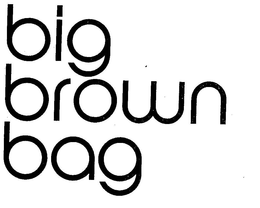 BIG BROWN BAG trademark