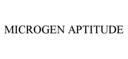 MICROGEN APTITUDE trademark