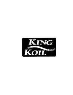 KING KOIL trademark