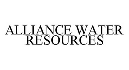 ALLIANCE WATER RESOURCES trademark
