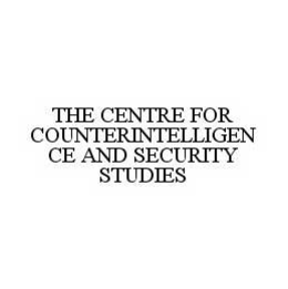 THE CENTRE FOR COUNTERINTELLIGENCE AND SECURITY STUDIES trademark