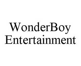 WONDERBOY ENTERTAINMENT trademark