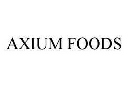 AXIUM FOODS trademark