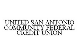 UNITED SAN ANTONIO COMMUNITY FEDERAL CREDIT UNION trademark