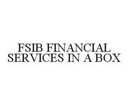 FSIB FINANCIAL SERVICES IN A BOX trademark
