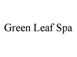 GREEN LEAF SPA trademark