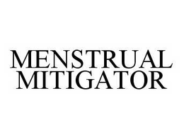 MENSTRUAL MITIGATOR trademark