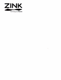ZINK TECHNOLOGY BY POLAROID trademark