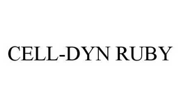 CELL-DYN RUBY trademark