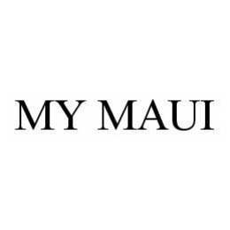 MY MAUI trademark