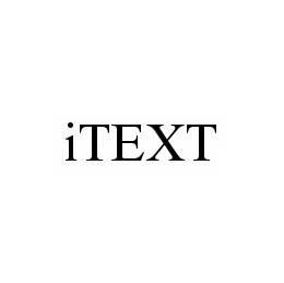 ITEXT trademark