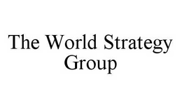 THE WORLD STRATEGY GROUP trademark