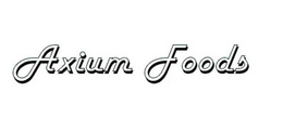 AXIUM FOODS trademark