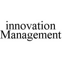 INNOVATION MANAGEMENT trademark