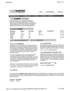 MEDIKEEPER OWN YOUR RECORDS, OWN YOUR LIFE trademark